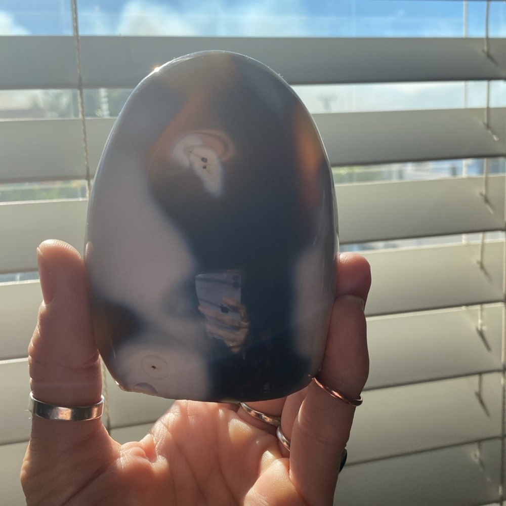 Orca Agate Crystal Freeform (Large) - Picture 6 of 8